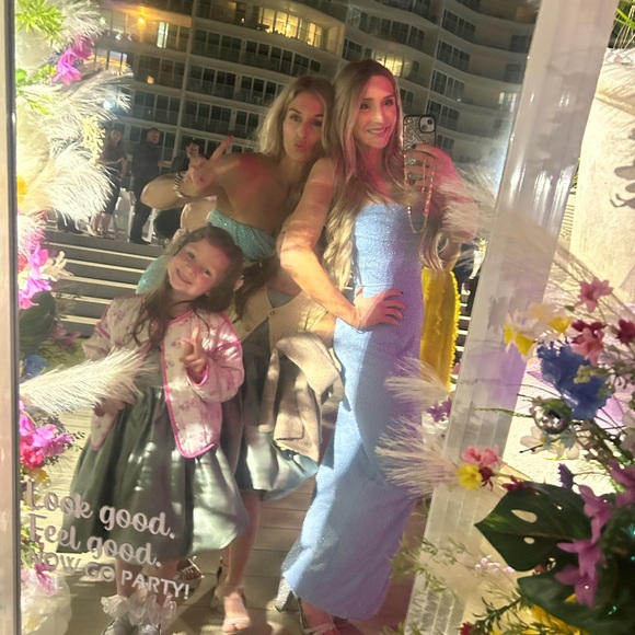 Oh Polly Blue Maxi Dress - Picture 9 of 9